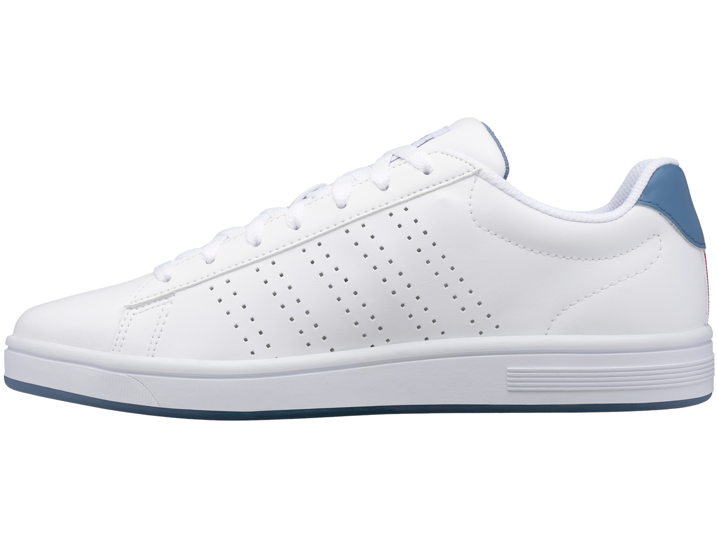 05586-927-M | COURT CASPER | WHITE/BLUE HORIZON/RED CLAY