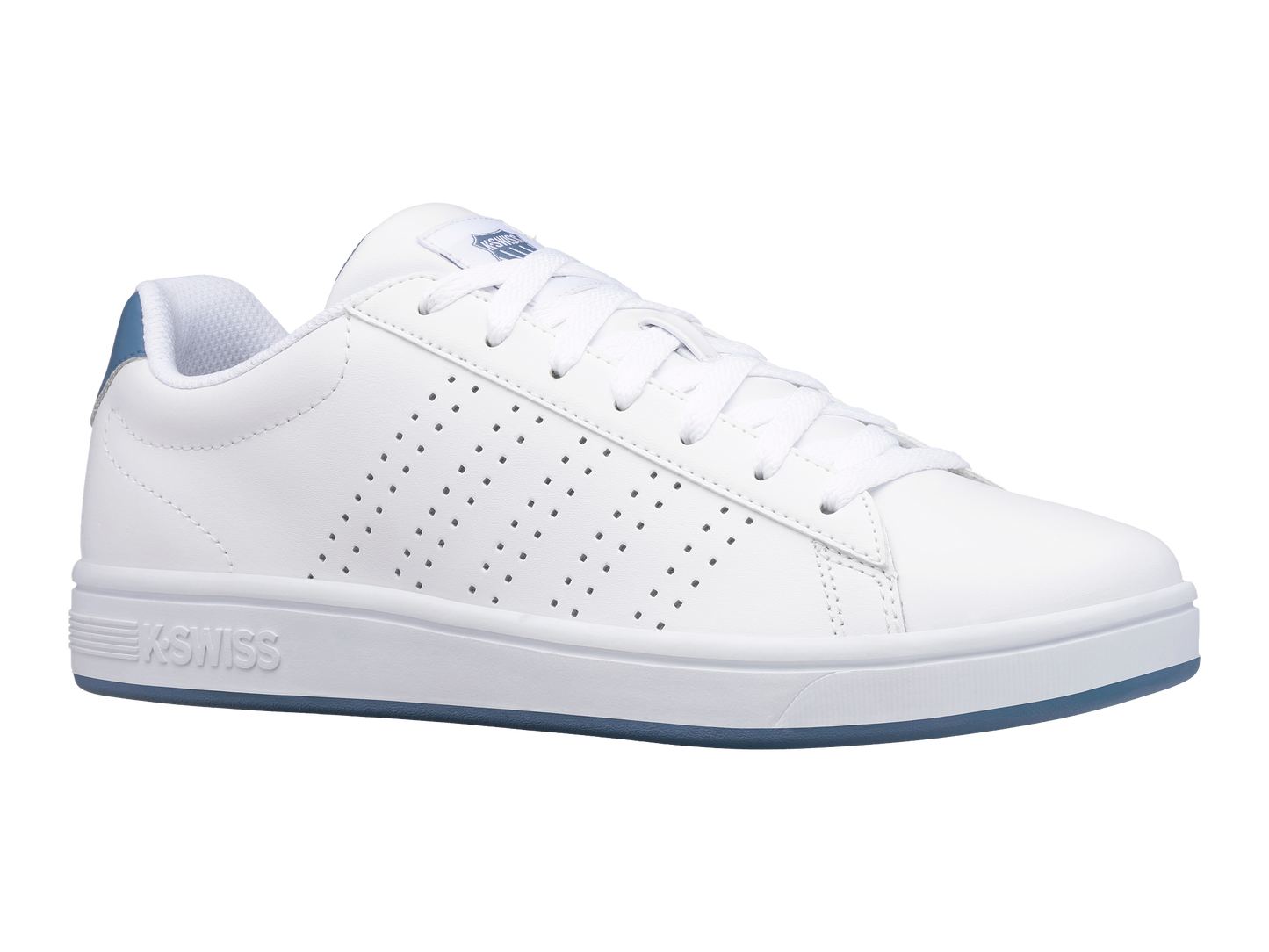 05586-927-M | COURT CASPER | WHITE/BLUE HORIZON/RED CLAY