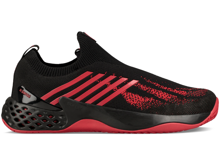 06137-071-M | MENS AERO KNIT | BLACK/LOLLIPOP