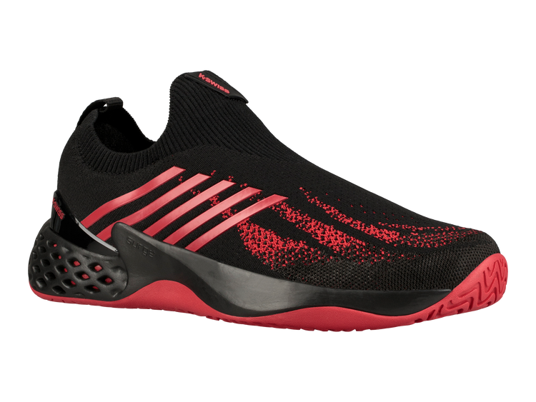 06137-071-M | MENS AERO KNIT | BLACK/LOLLIPOP