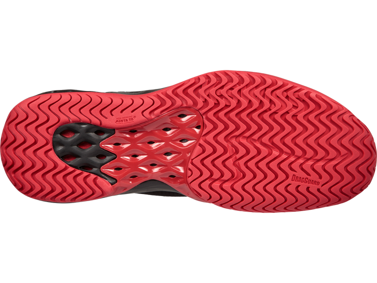 06137-071-M | MENS AERO KNIT | BLACK/LOLLIPOP