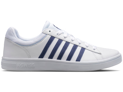 06154-176-M | COURT WINSTON | WHITE/COASTAL FJORD/CHAMBRAY BLUE