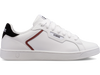 06347-123-M | MENS CLEAN COURT II CMF | WHITE/BLACK/COWHIDE