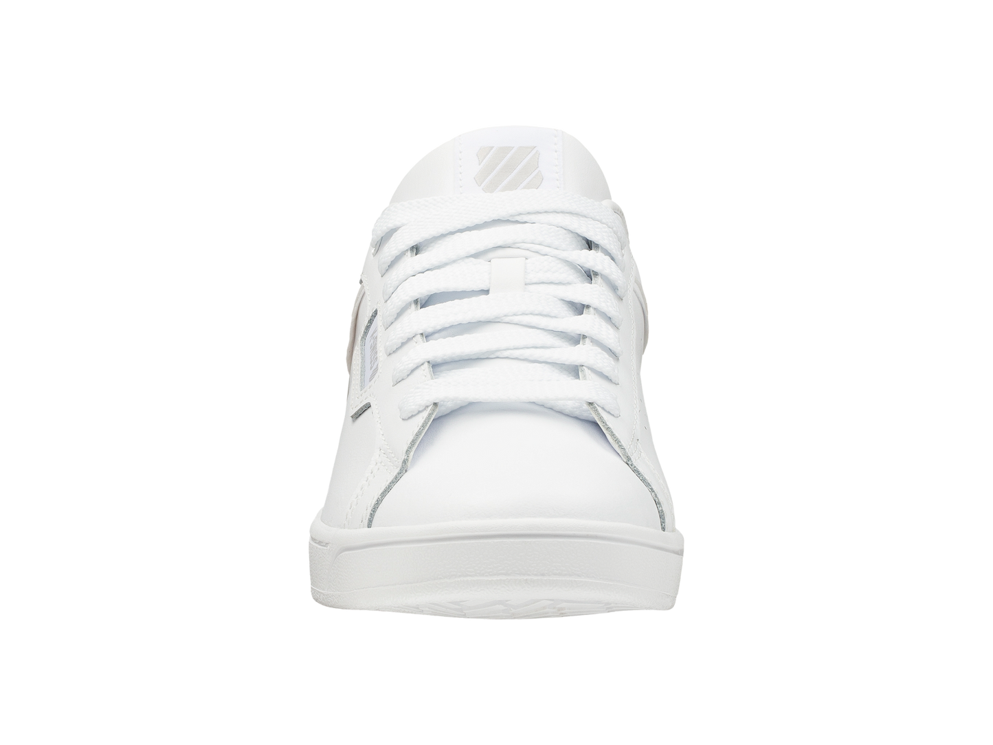 06347-141-M | MENS CLEAN COURT II CMF | WHITE/WHITE/GULL GRAY
