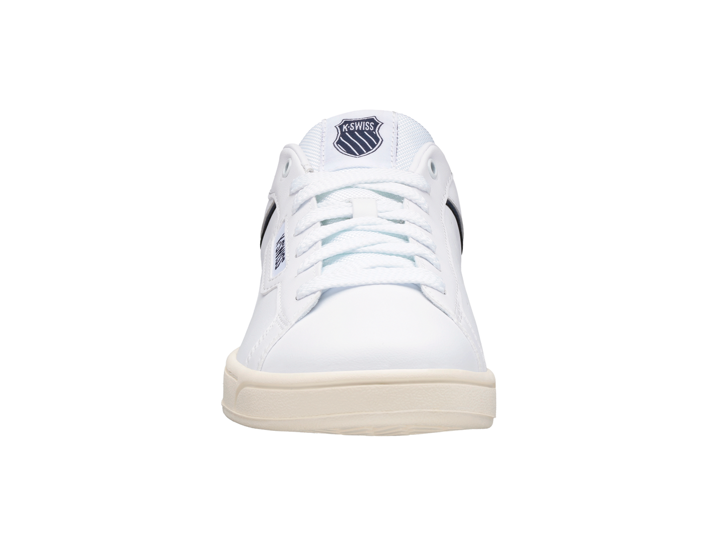 06347-159-M | MENS CLEAN COURT II CMF | WHITE/NAVY/ANTIQUE WHITE