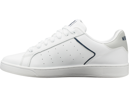 06347-169-M | MENS CLEAN COURT II CMF | WHITE/MAJOLICA BLUE/VAPOR BLUE