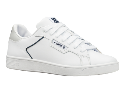 06347-169-M | MENS CLEAN COURT II CMF | WHITE/MAJOLICA BLUE/VAPOR BLUE