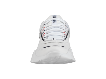06398-159-M | MENS CR-CASTLE | WHITE/NAVY/RIBBON RED