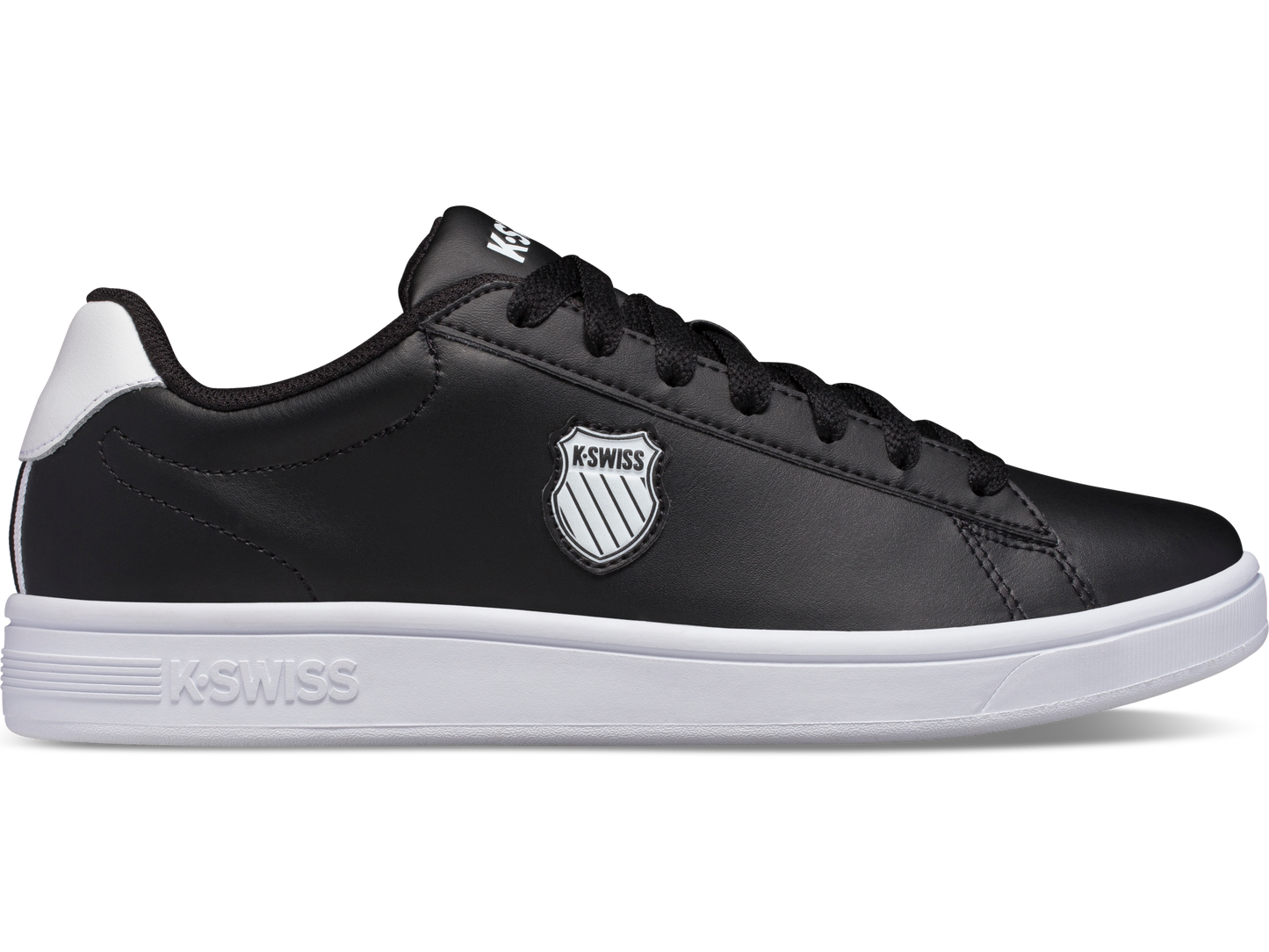 06599-002-M | COURT SHIELD | BLACK/WHITE