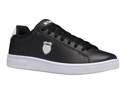 06599-002-M | COURT SHIELD | BLACK/WHITE