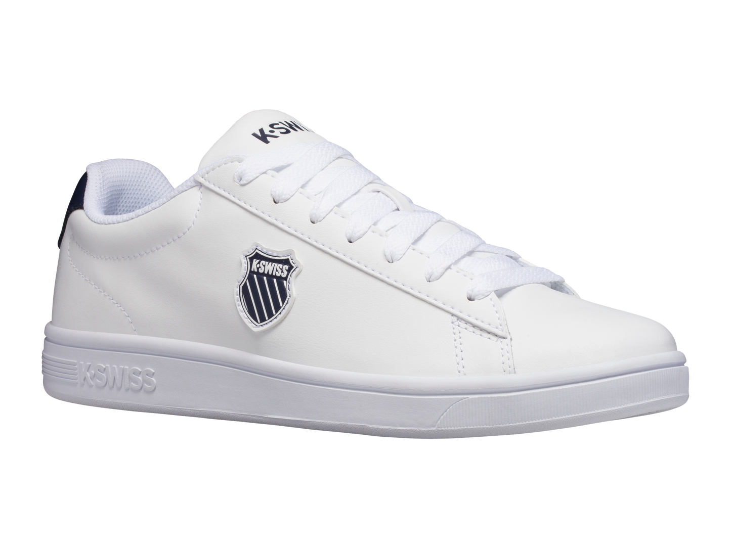 06599-109-M | COURT SHIELD | WHITE/NAVY