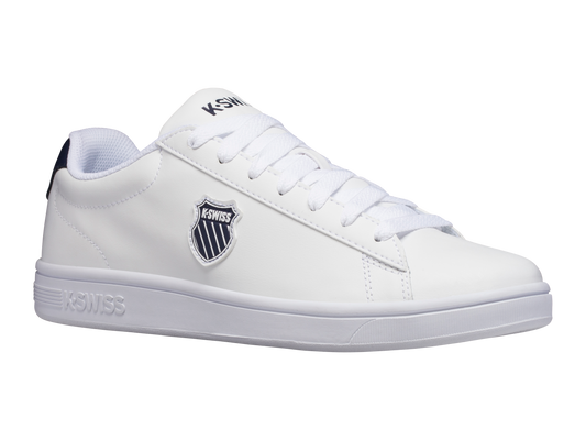 06599-109-M | COURT SHIELD | WHITE/NAVY
