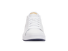 06599-856-M | COURT SHIELD | WHITE/NAVY/HONEY GOLD