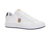 06599-856-M | COURT SHIELD | WHITE/NAVY/HONEY GOLD