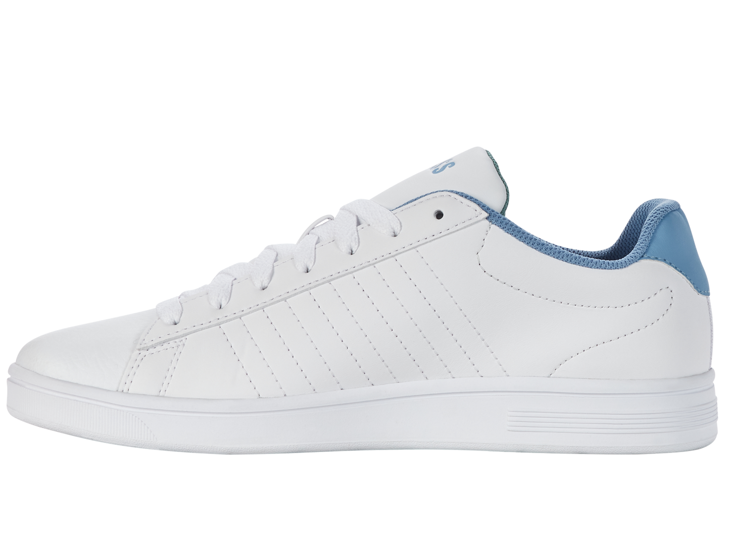 06599-943-M | COURT SHIELD | WHITE/ASHLEIGH BLUE/BERYL GREEN
