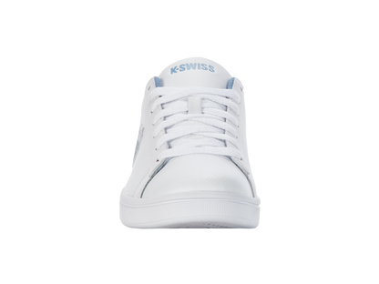 06599-943-M | COURT SHIELD | WHITE/ASHLEIGH BLUE/BERYL GREEN