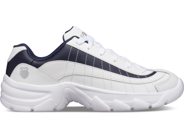 06605-940-M | MENS ST129 | WHITE/NAVY/SILVER