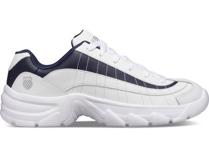 06605-940-M | MENS ST129 | WHITE/NAVY/SILVER