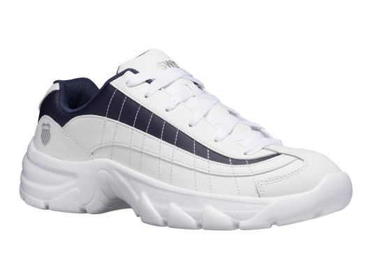 06605-940-M | MENS ST129 | WHITE/NAVY/SILVER