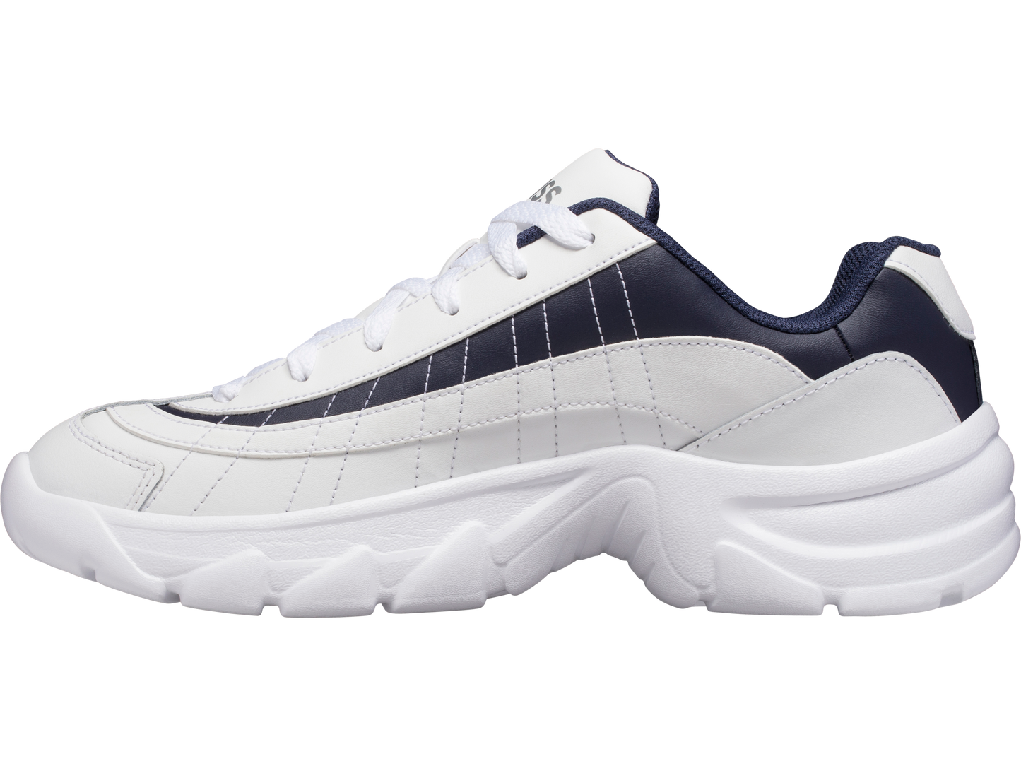 06605-940-M | MENS ST129 | WHITE/NAVY/SILVER