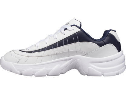 06605-940-M | MENS ST129 | WHITE/NAVY/SILVER