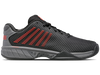 06613-042-M | HYPERCOURT EXPRESS 2 | JET BLACK/STEEL GRAY/SPICY ORANGE