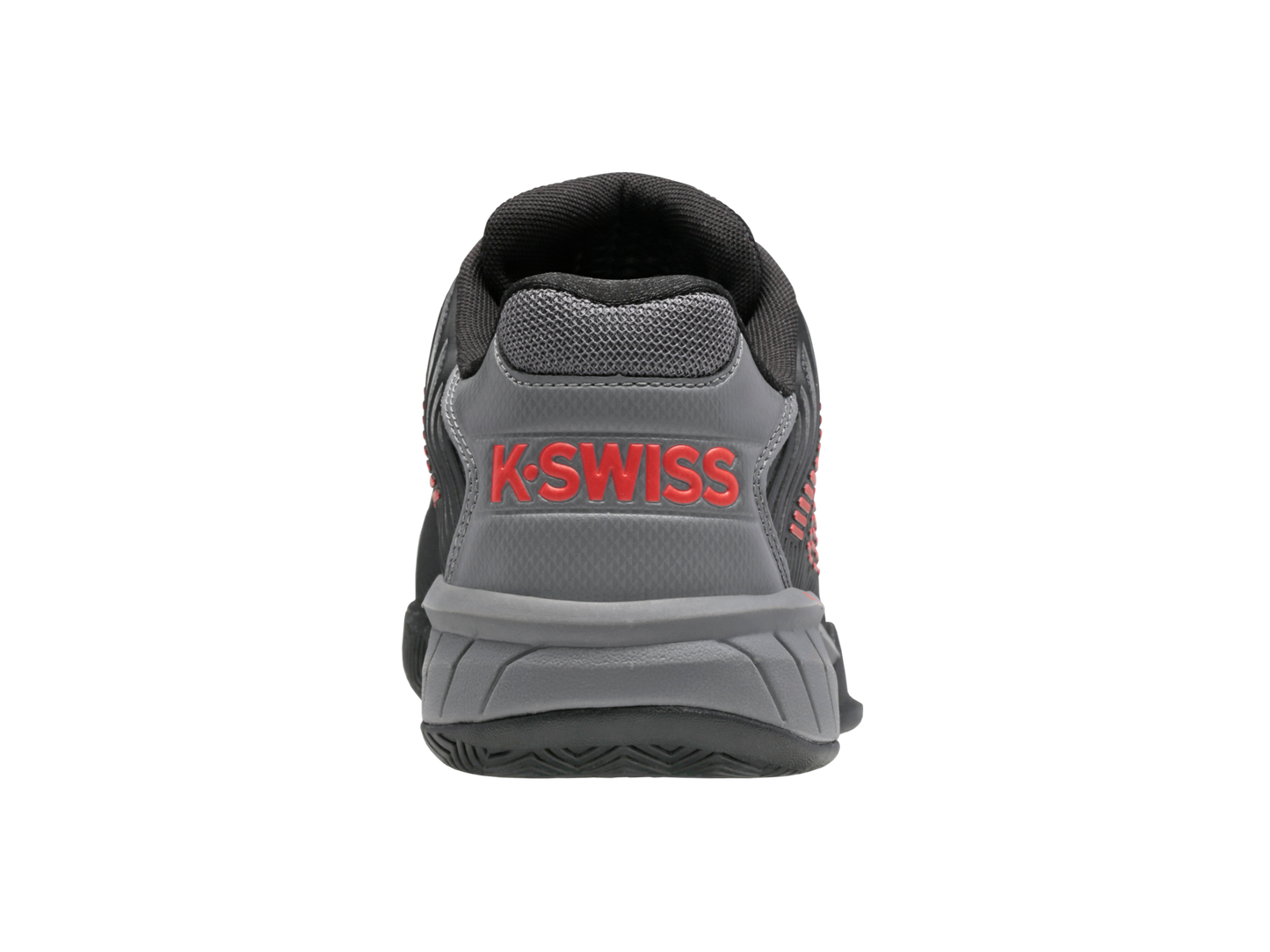 06613-042-M | HYPERCOURT EXPRESS 2 | JET BLACK/STEEL GRAY/SPICY ORANGE