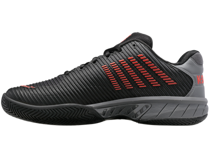 06613-042-M | HYPERCOURT EXPRESS 2 | JET BLACK/STEEL GRAY/SPICY ORANGE