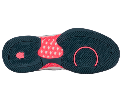 06613-129-M | HYPERCOURT EXPRESS 2 | WHITE/STARGAZER/NEON BLAZE