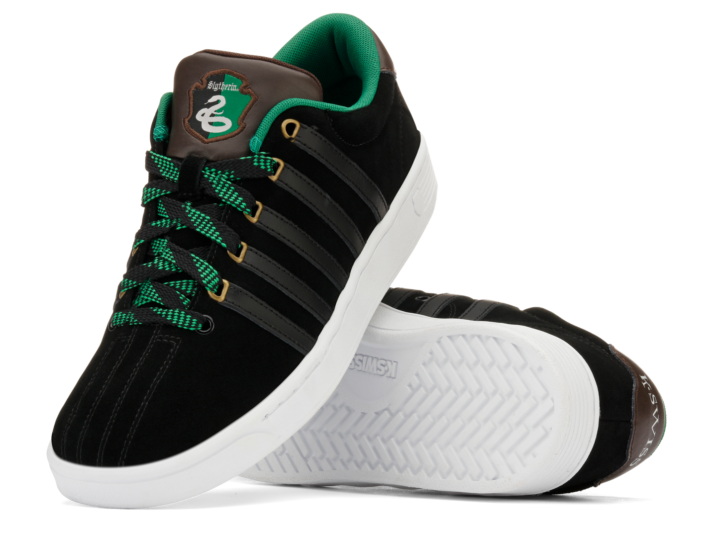 06769-005-M | MENS HARRY POTTER X K-SWISS - COURT PRO II | SLYTHERIN