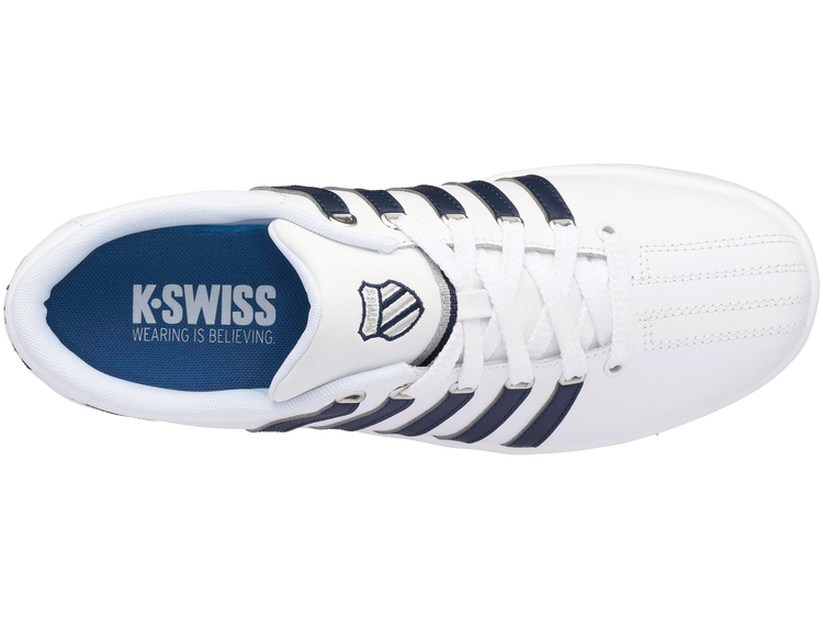 06793-166-M | COURT PRO II | WHITE/NAVY/SILVER/TAPE