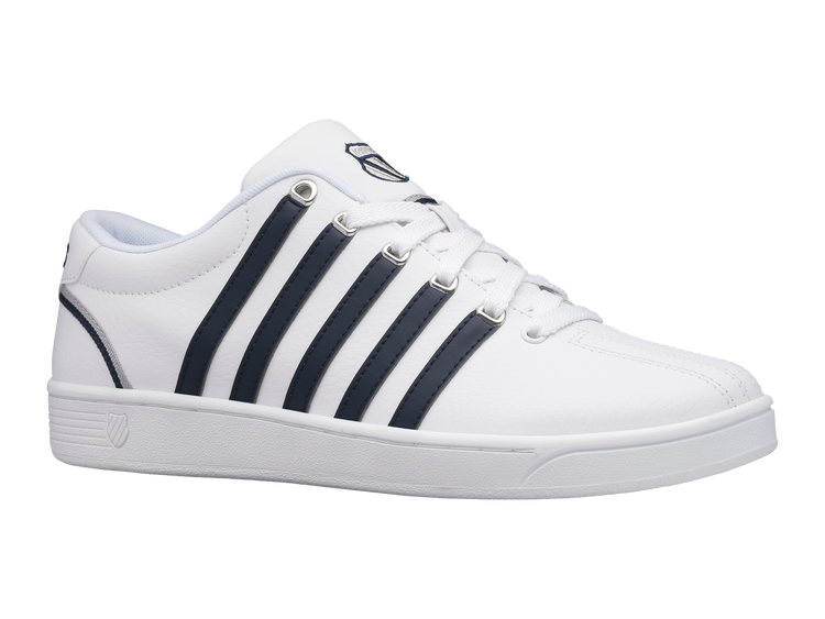 06793-166-M | COURT PRO II | WHITE/NAVY/SILVER/TAPE