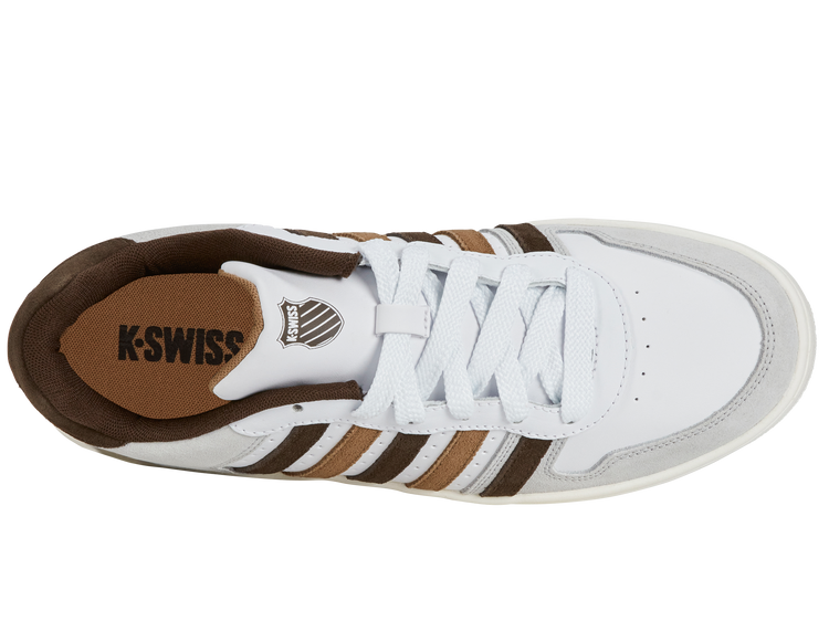 06931-919-M | COURT PALISADES | WHITE/TOASTED COCONUT/CHOCOLATE BROWN