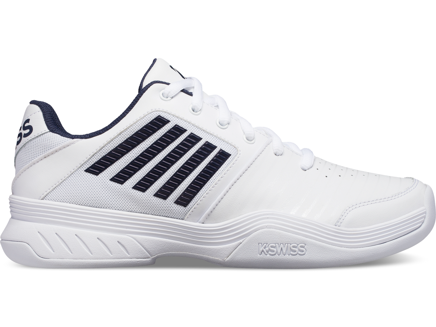 06934-109-M | COURT EXPRESS CARPET | WHITE/NAVY