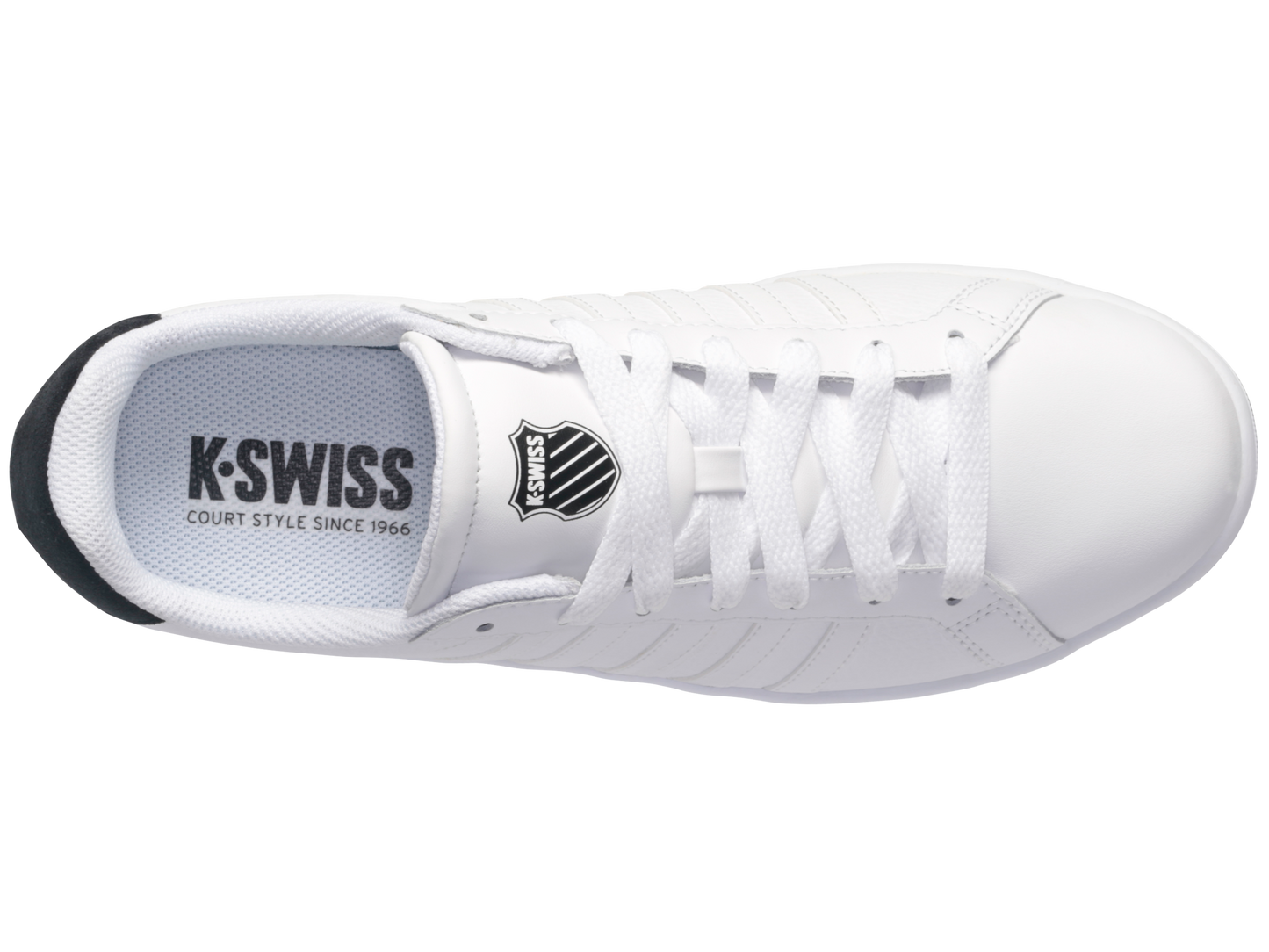 07011-102-M | COURT TIEBREAK | WHITE/BLACK
