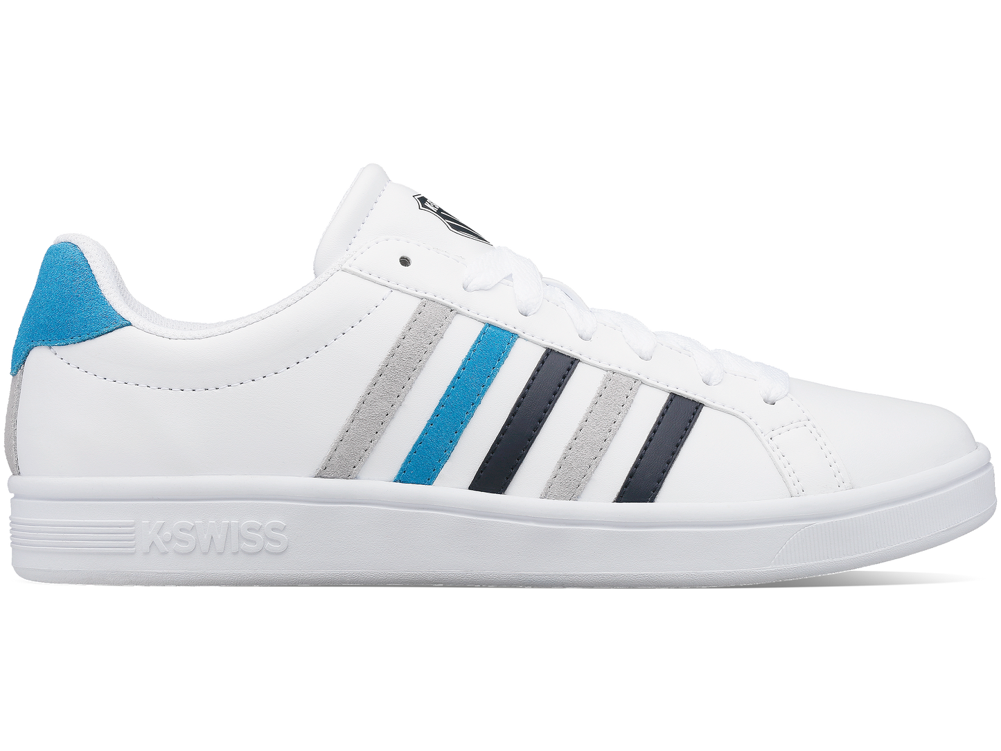 07011-111-M | COURT TIEBREAK | WHITE/DIVA BLUE/NAVY/MICRO CHIP
