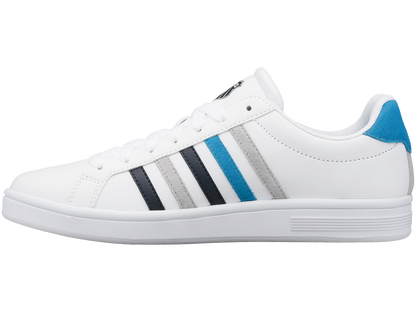 07011-111-M | COURT TIEBREAK | WHITE/DIVA BLUE/NAVY/MICRO CHIP
