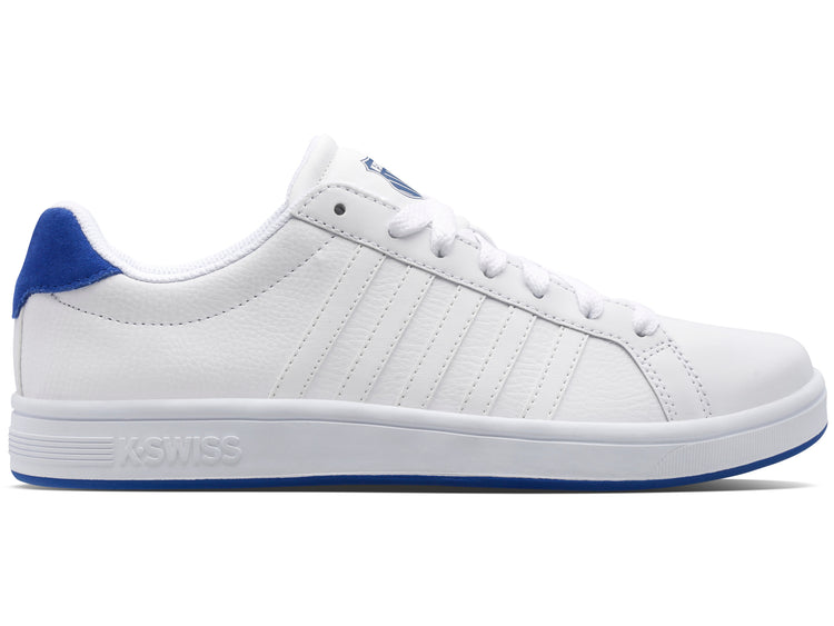 07011-117-M | COURT TIEBREAK | WHITE/CLASSIC BLUE