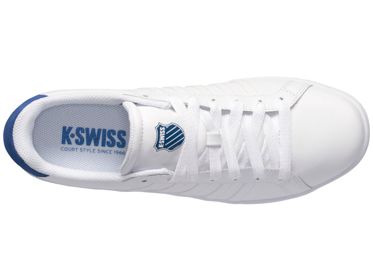 07011-117-M | COURT TIEBREAK | WHITE/CLASSIC BLUE