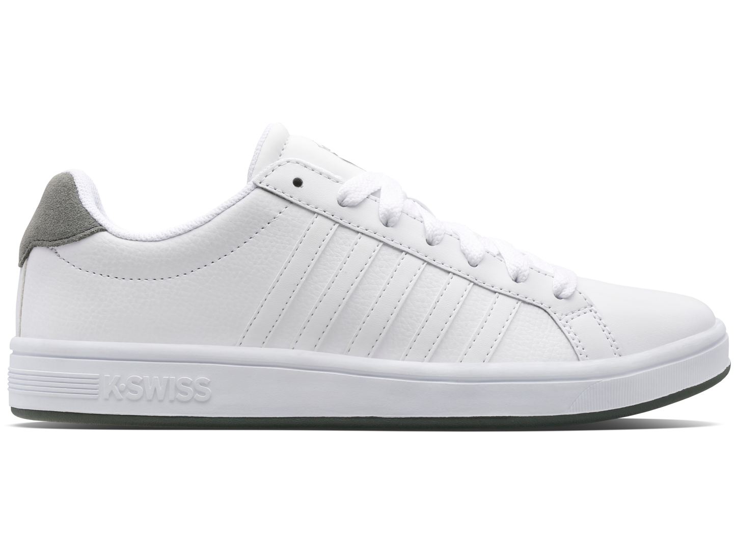 07011-148-M | COURT TIEBREAK | WHITE/CASTOR GRAY