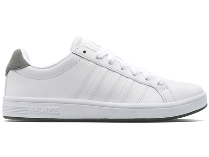 07011-148-M | COURT TIEBREAK | WHITE/CASTOR GRAY