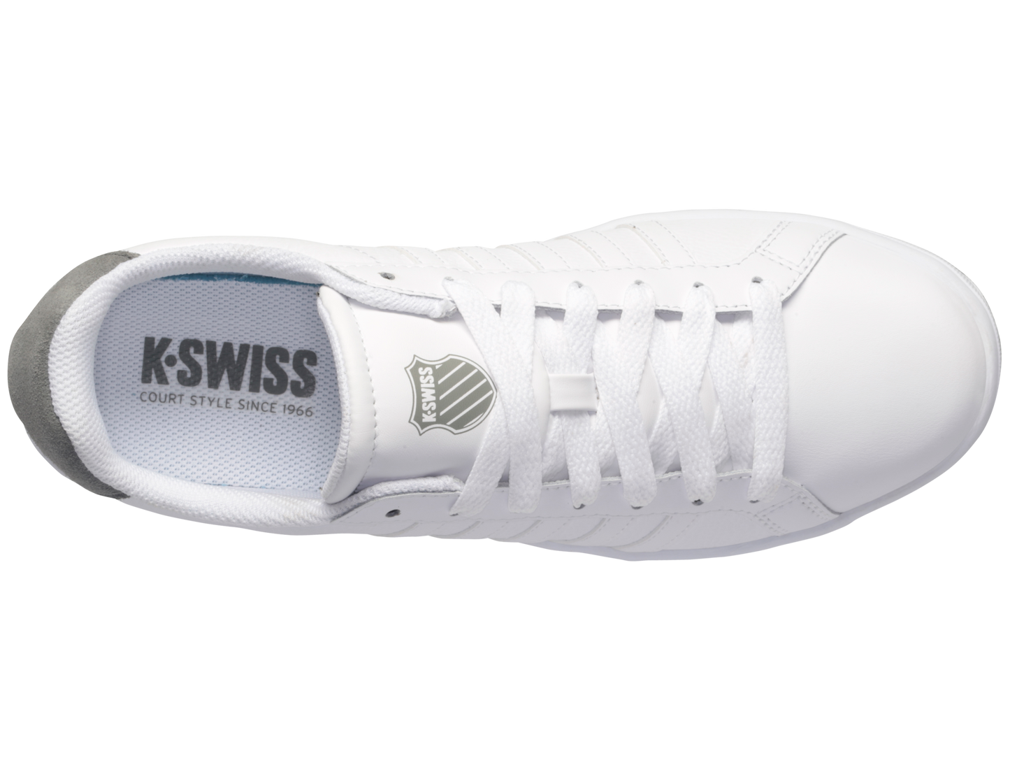 07011-148-M | COURT TIEBREAK | WHITE/CASTOR GRAY