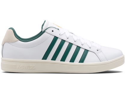 07011-182-M | COURT TIEBREAK | WHITE/POSY GREEN/ANTIQUE WHITE