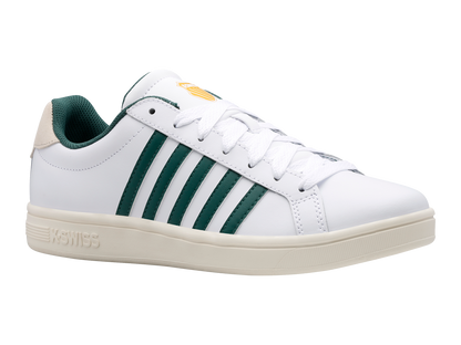 07011-182-M | COURT TIEBREAK | WHITE/POSY GREEN/ANTIQUE WHITE