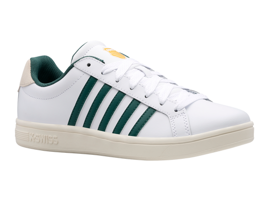 07011-182-M | COURT TIEBREAK | WHITE/POSY GREEN/ANTIQUE WHITE