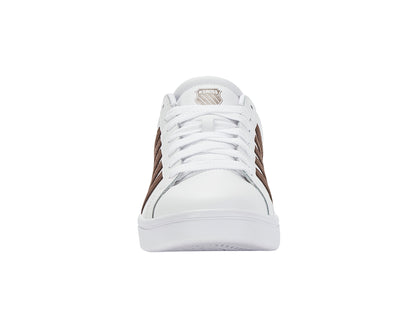 07011-936-M | COURT TIEBREAK | WHITE/CAPPUCCINO