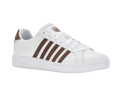 07011-936-M | COURT TIEBREAK | WHITE/CAPPUCCINO
