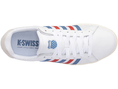 07011-953-M | COURT TIEBREAK | WHITE/BLUE HORIZON/RED CLAY/ANTIQUE WHITE