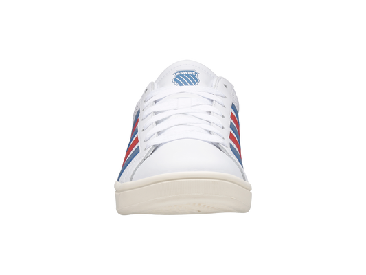 07011-953-M | COURT TIEBREAK | WHITE/BLUE HORIZON/RED CLAY/ANTIQUE WHITE