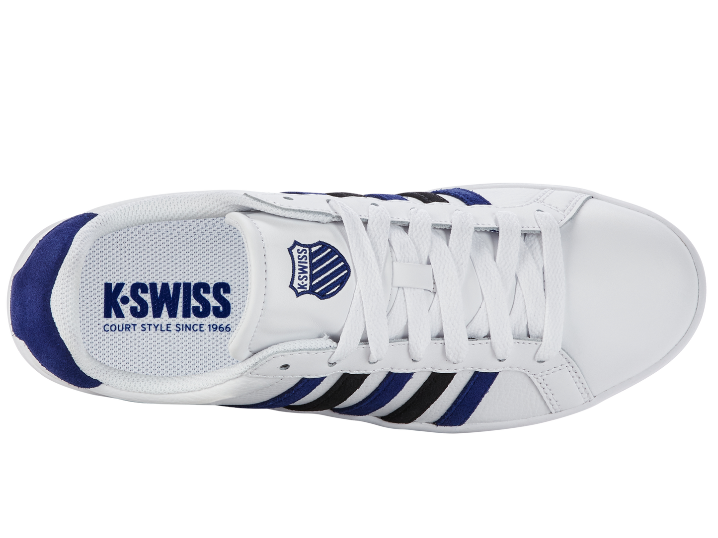 07011-984-M | COURT TIEBREAK | WHITE/SODALITE BLUE/BLACK